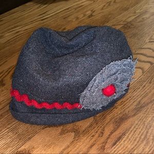 Woman’s handmade hat